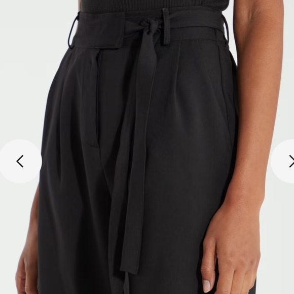 Billie The Label Louisa Pant Black Wide Leg Dress Pants - Picture 2 of 3